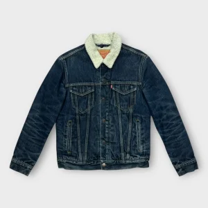 Veste en Jean Levi's double sherpa - S