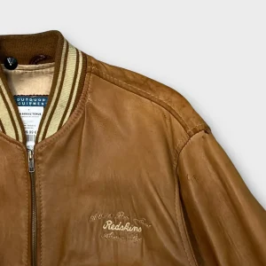 Bomber Redskins vintage marron