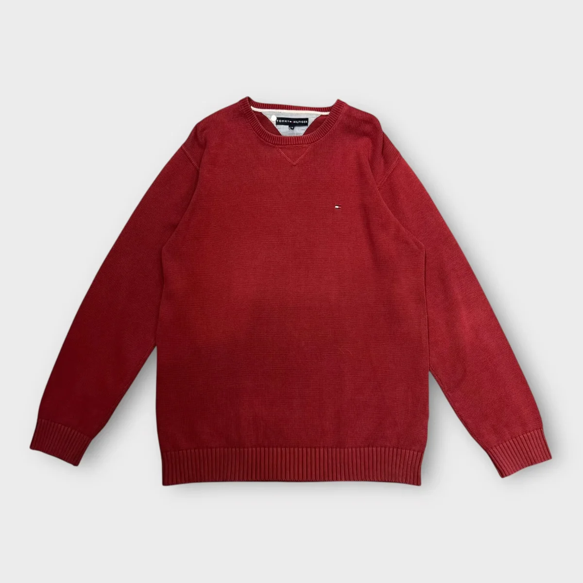 Pull Tommy Hilfiger Rouge - L – Image 2