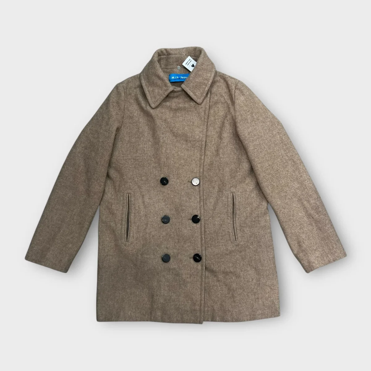 Veste longue laine Marron - M – Image 2