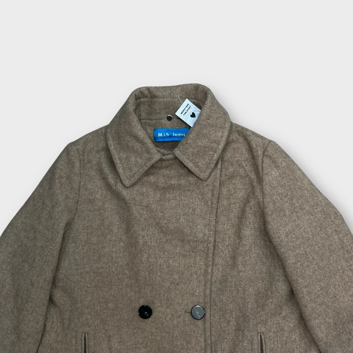 Veste longue laine Marron - M – Image 3