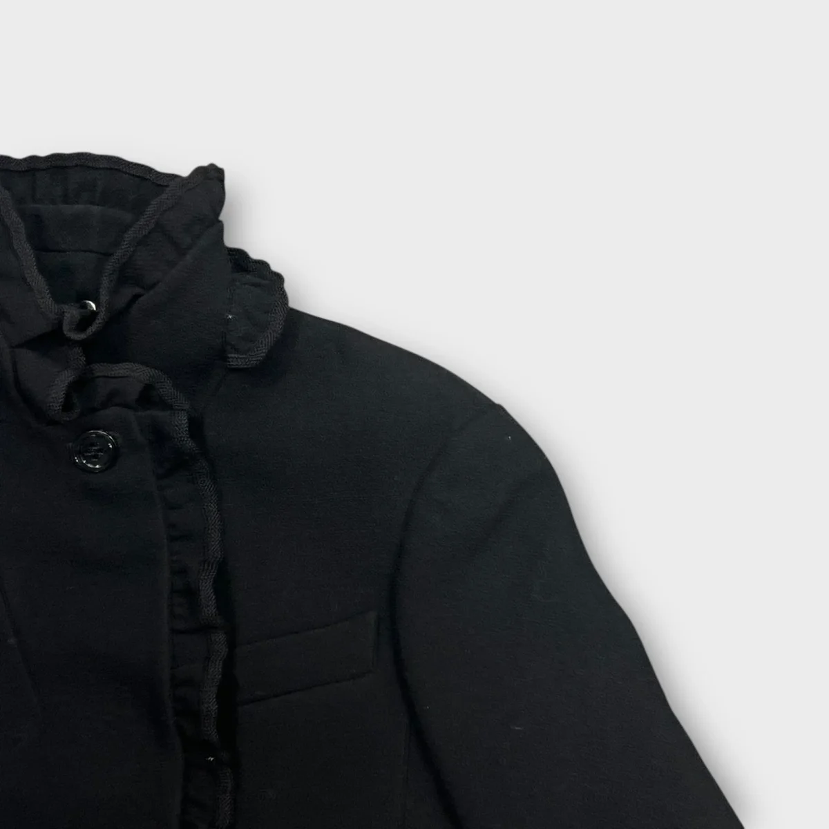 Manteau Sonia Rykiel Made in France Noir - M – Image 4