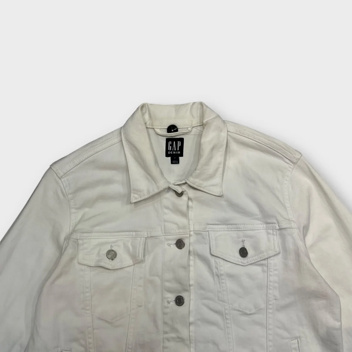 Veste en jean GAP Blanche - L – Image 3