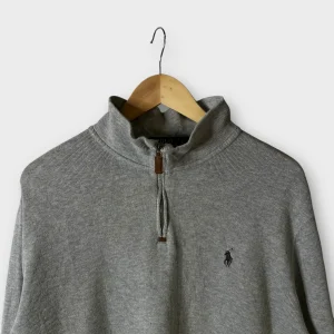 1/4 Zip Ralph Lauren Gris - L