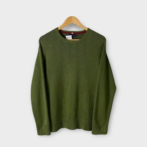 Pull Tommy Hilfiger Vert - M