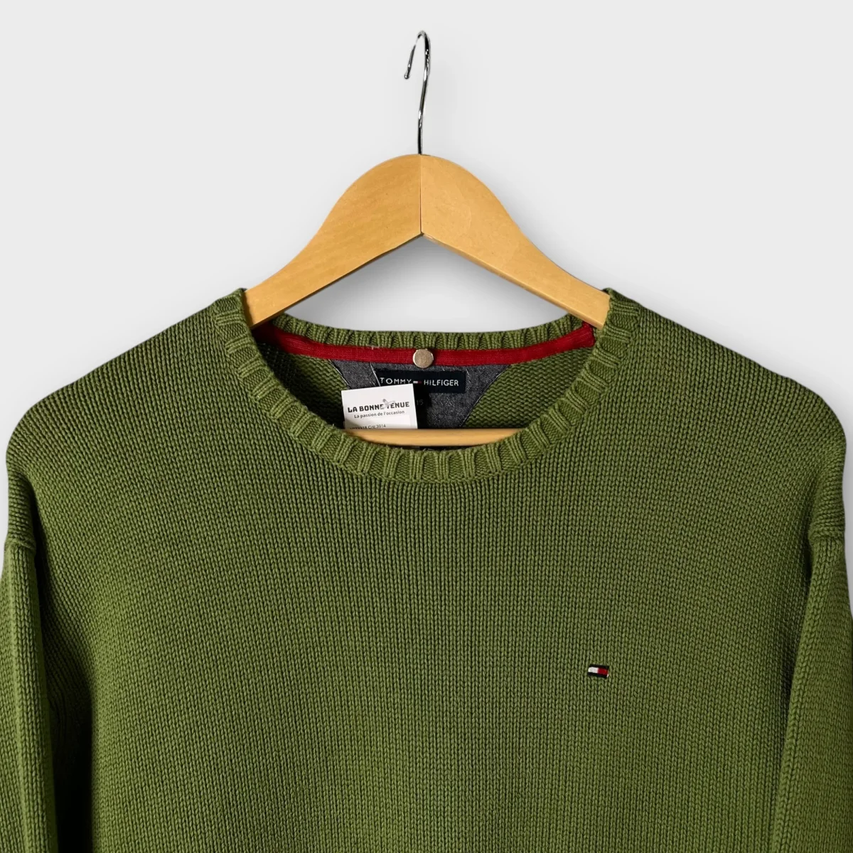 Pull Tommy Hilfiger Vert - M – Image 3