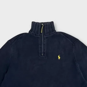 1/4 Zip Ralph Lauren navy - L