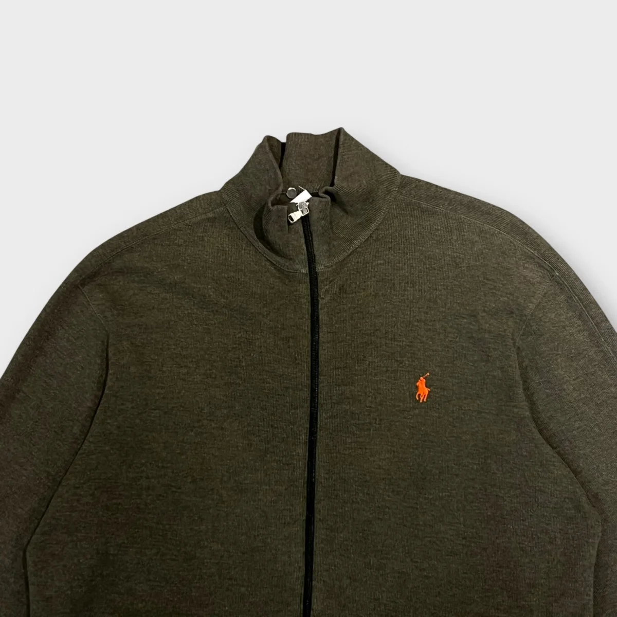 Full Zip Ralph Lauren Vert - L – Image 3