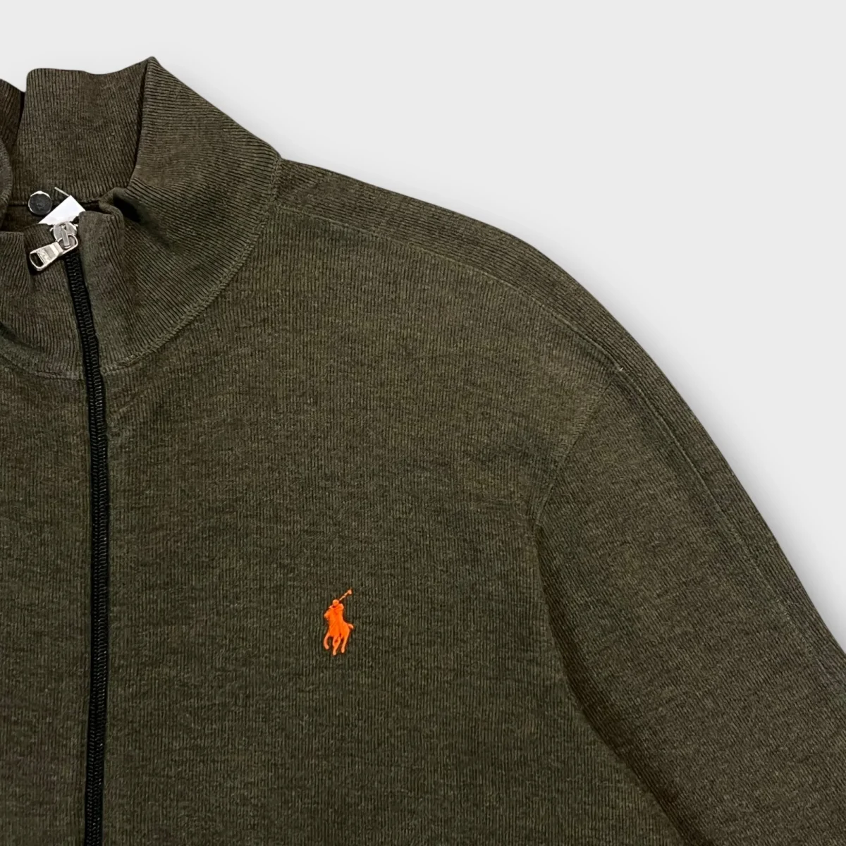 Full Zip Ralph Lauren Vert - L – Image 4