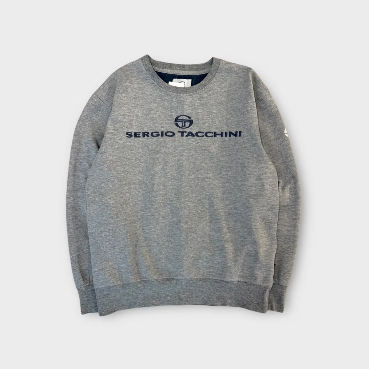 Sweat vintage Sergio Tacchini gris - S – Image 2