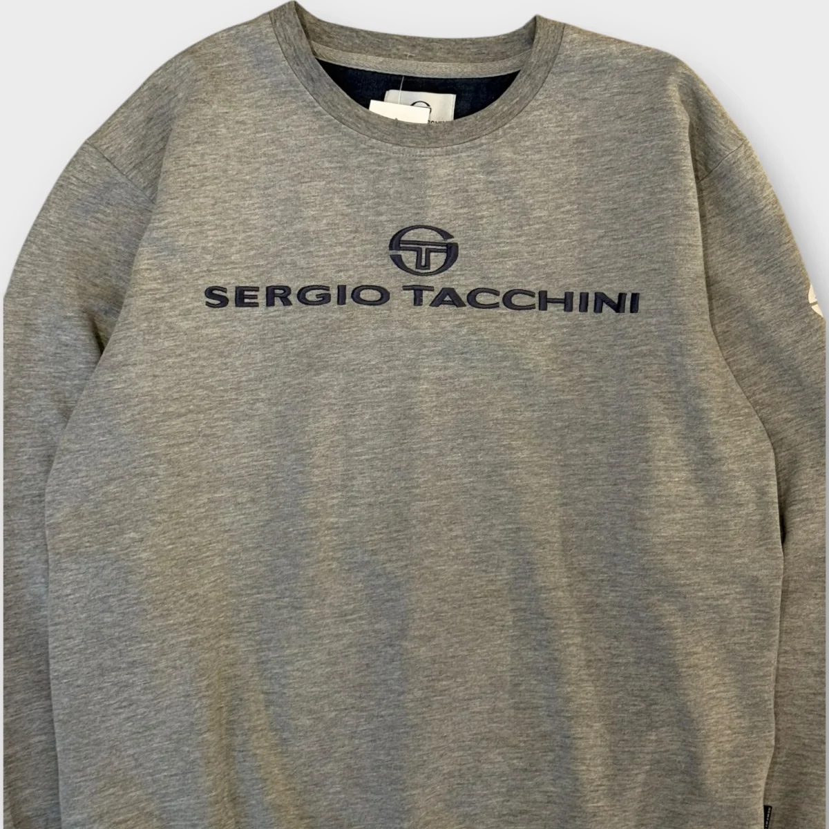 Sweat vintage Sergio Tacchini gris - S – Image 3