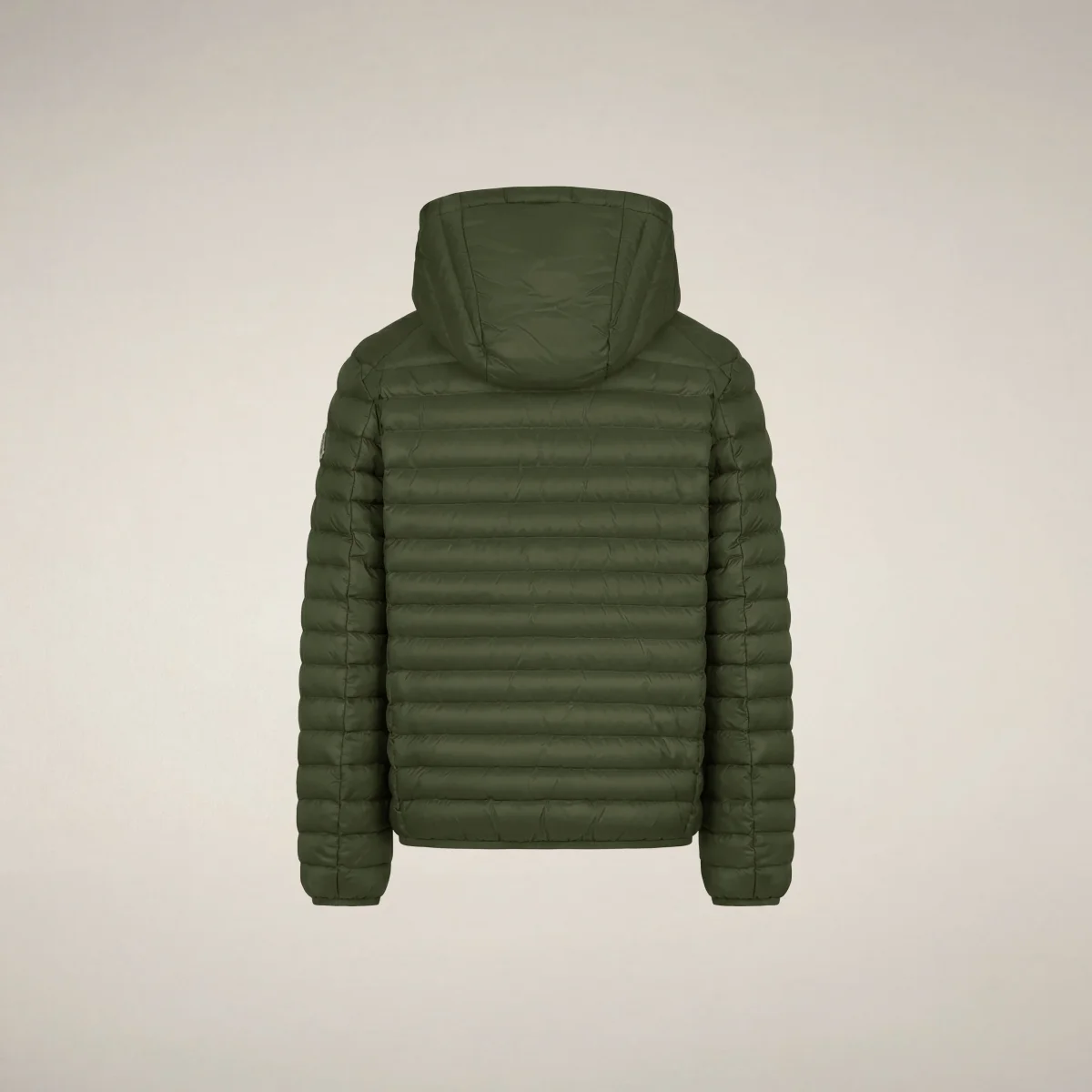 Piumino bambino Huey verde oliva – Image 3