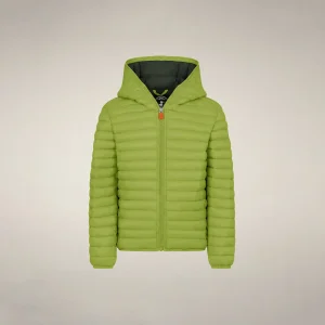 Piumino bambino Huey verde lime