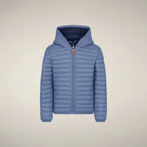 Piumino bambino Huey blu fiordaliso