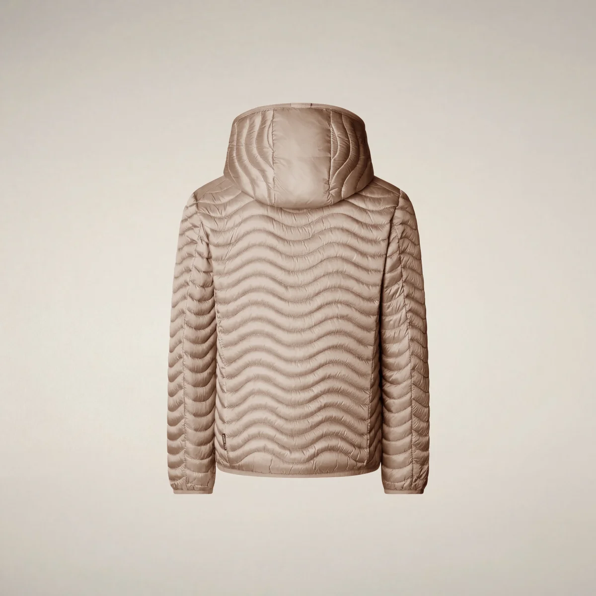 Piumino bambina Xanty beige crema – Image 3