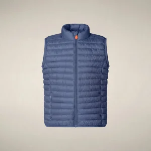 Gilet imbottito bambini unisex Dolin blu fiordaliso