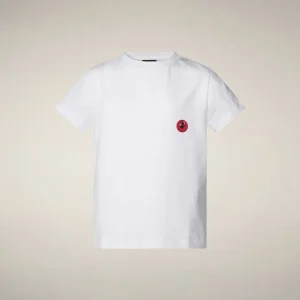 T-shirt bambini unisex Ashwine bianco