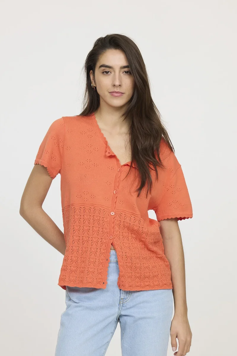 Maille AMINIA Mandarine – Image 2