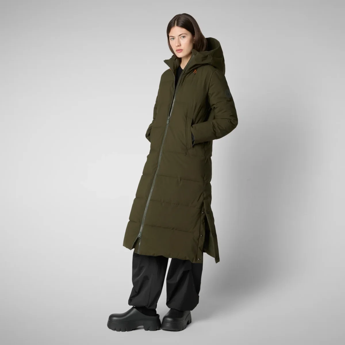 PARKA DONNA MISSY VERDE TERRA – Image 3