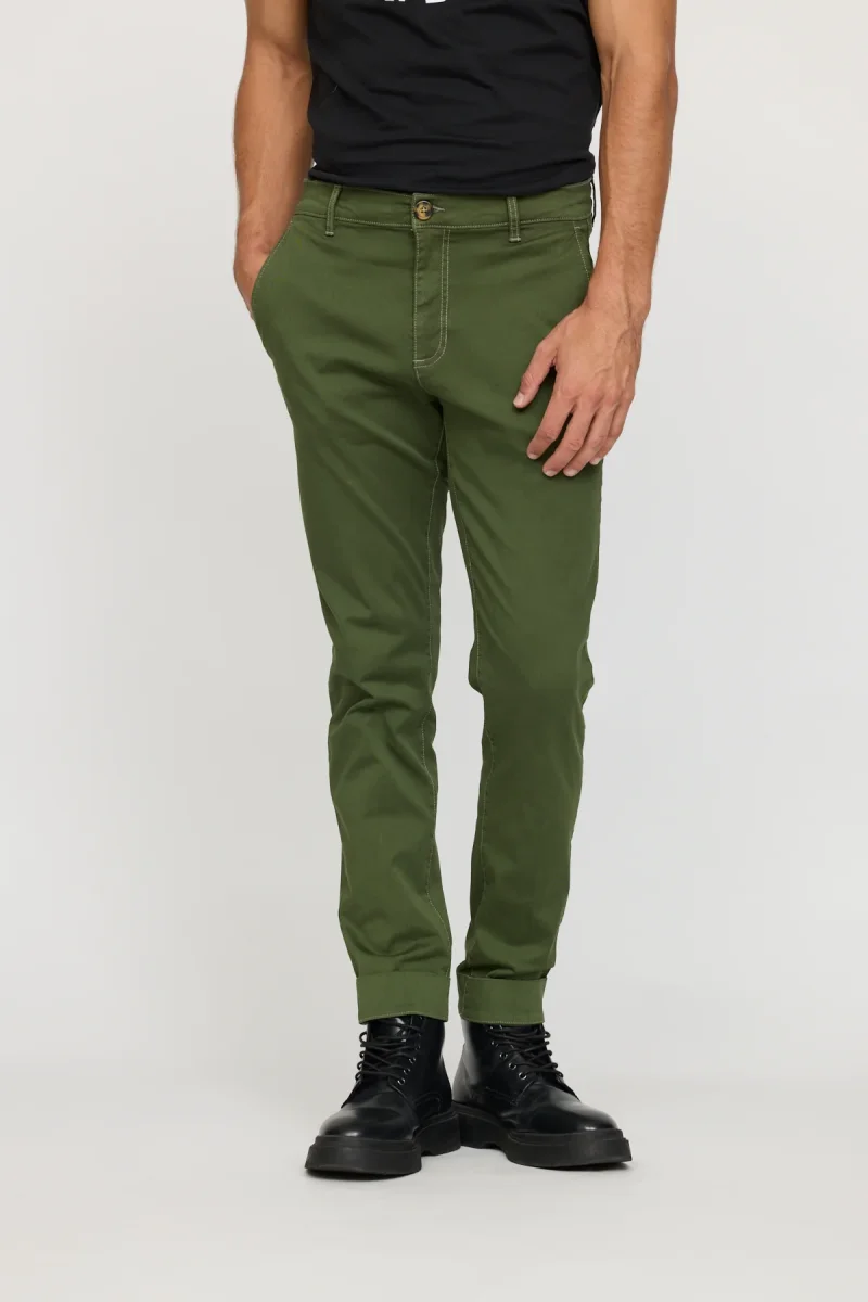 Pantalon Chino Straight Gery