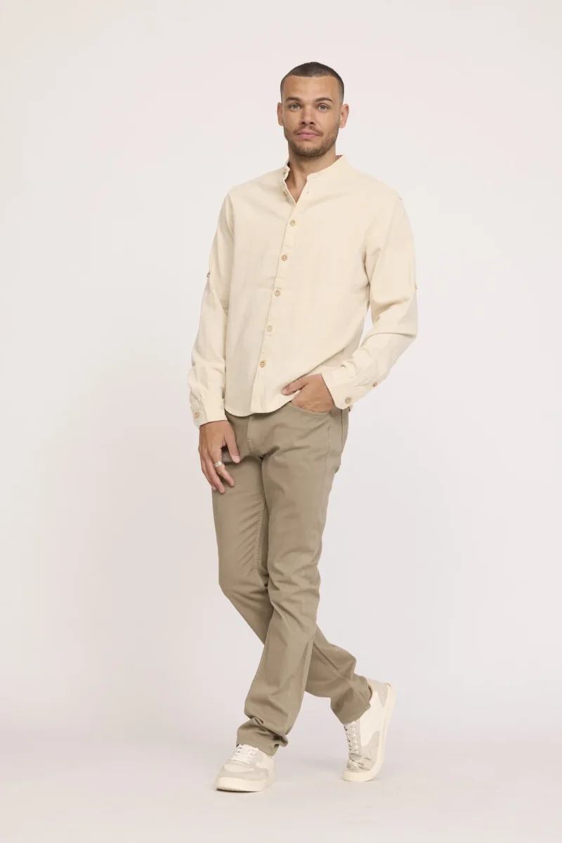 Pantalon LC126 Olive foncée – Image 2