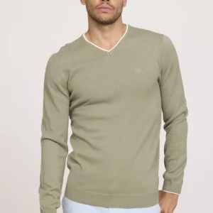 Pull CIRAKO Kaki vert