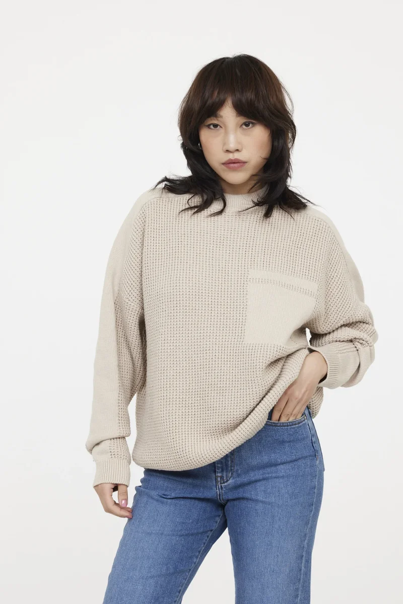 Pull CORALO Argile Beige – Image 2