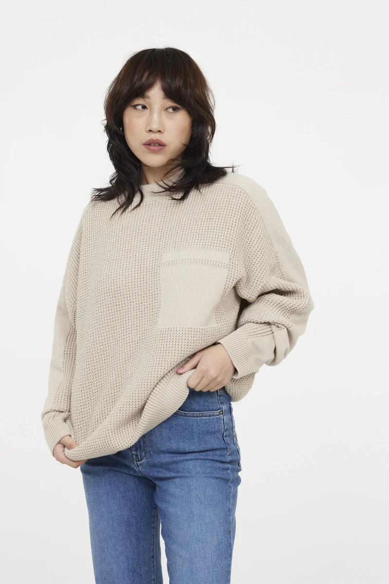 Pull CORALO Argile Beige – Image 3