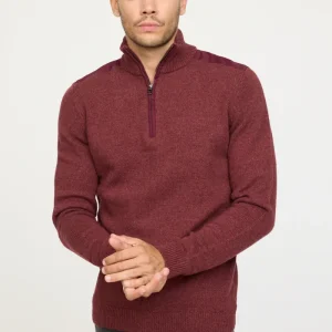 Pull Capara Bordeaux chiné