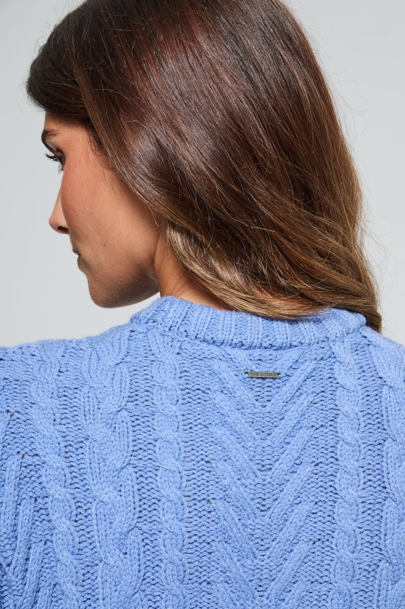 Pull Cofoncy Sky Blue Chiné – Image 5