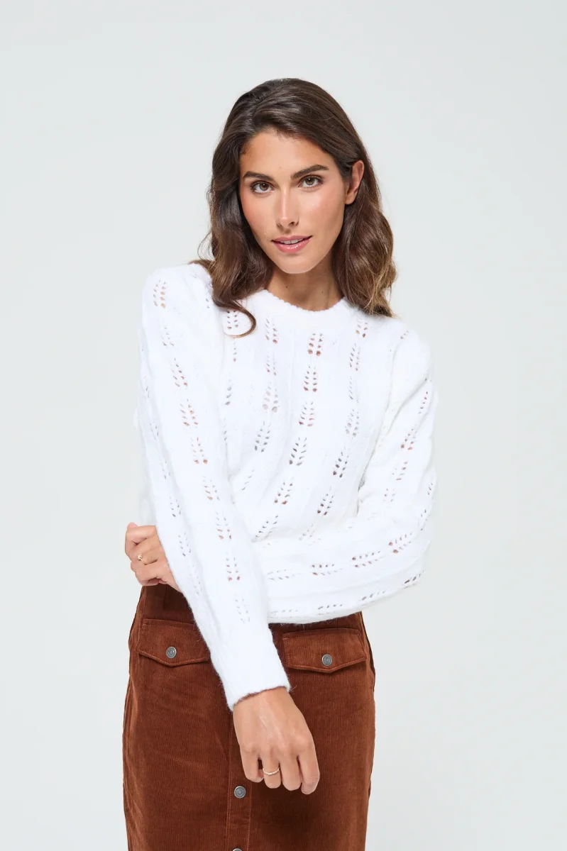 Pull Cotrou Ivory – Image 3