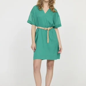 Robe LAGE Vert profond