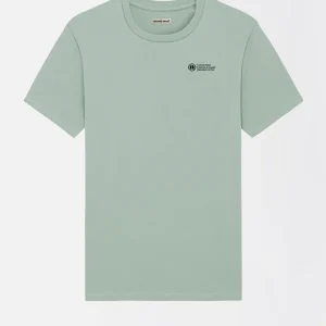 T-SHIRT VERT ALOE "THE LABEL"