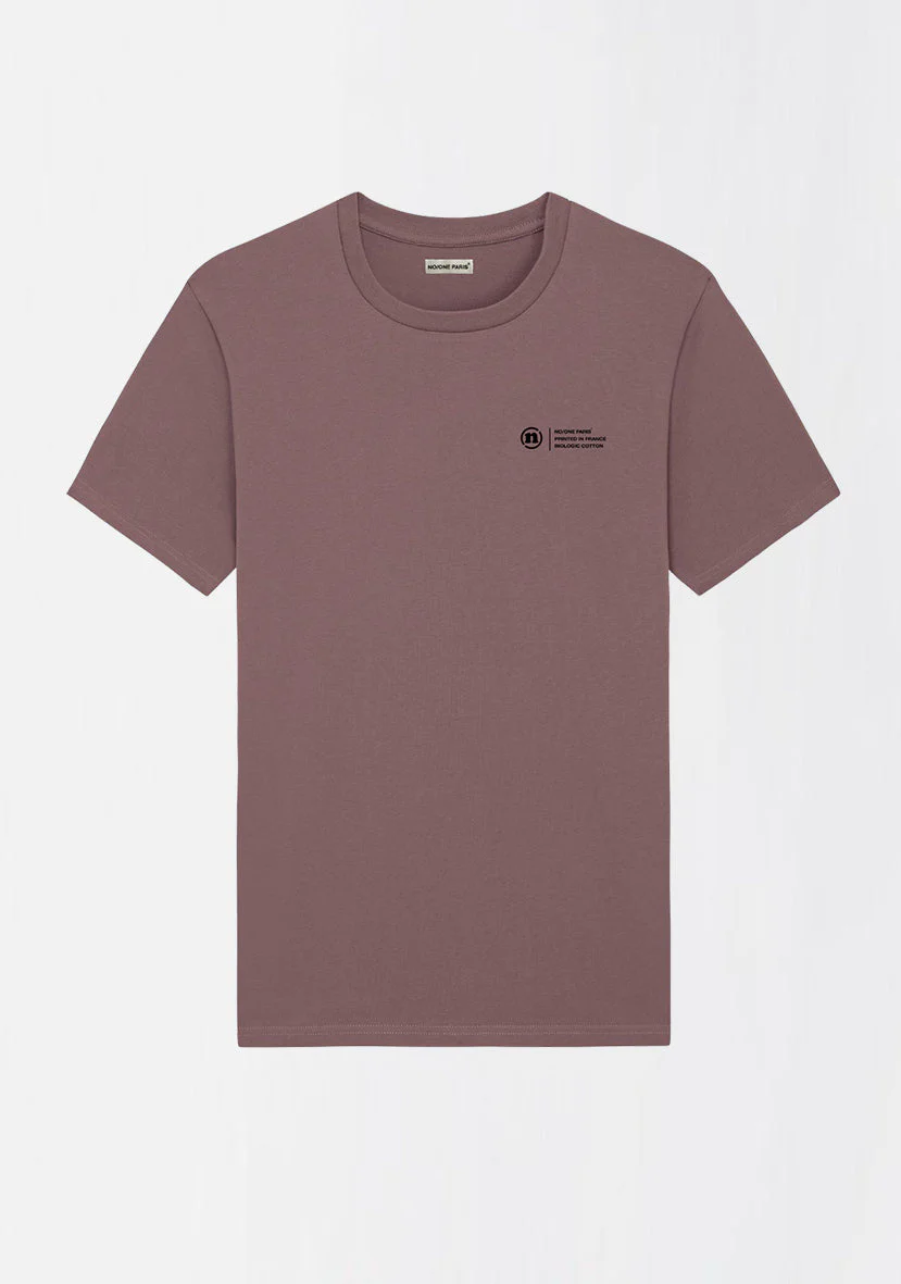 T-SHIRT BLEU PASTEL "THE LABEL" – Image 4