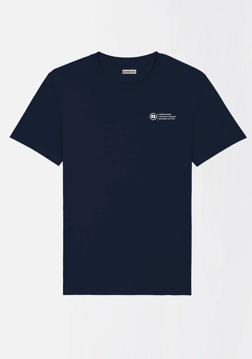 T-SHIRT BLEU ROI "THE LABEL" – Image 4