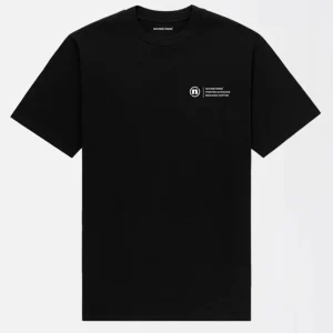 T-SHIRT NOIR "THE LABEL"