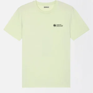 T-SHIRT VERT PASTEL "THE LABEL"