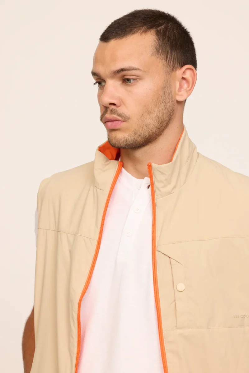 Veste FONYS Beige / Orange – Image 3