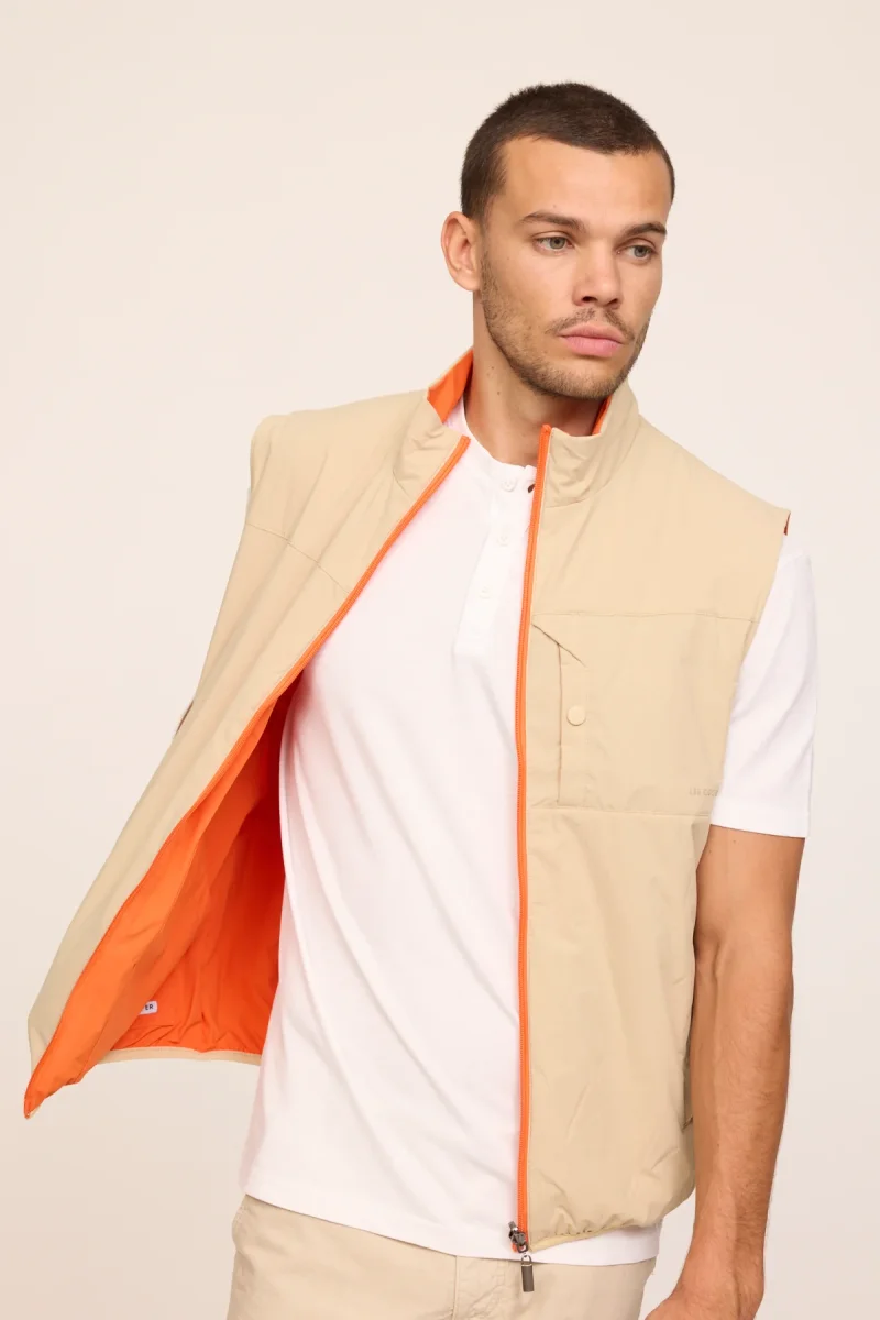Veste FONYS Beige / Orange – Image 4