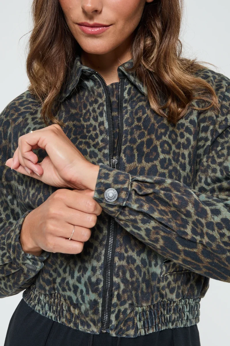 Veste Filista Léopard gris – Image 4