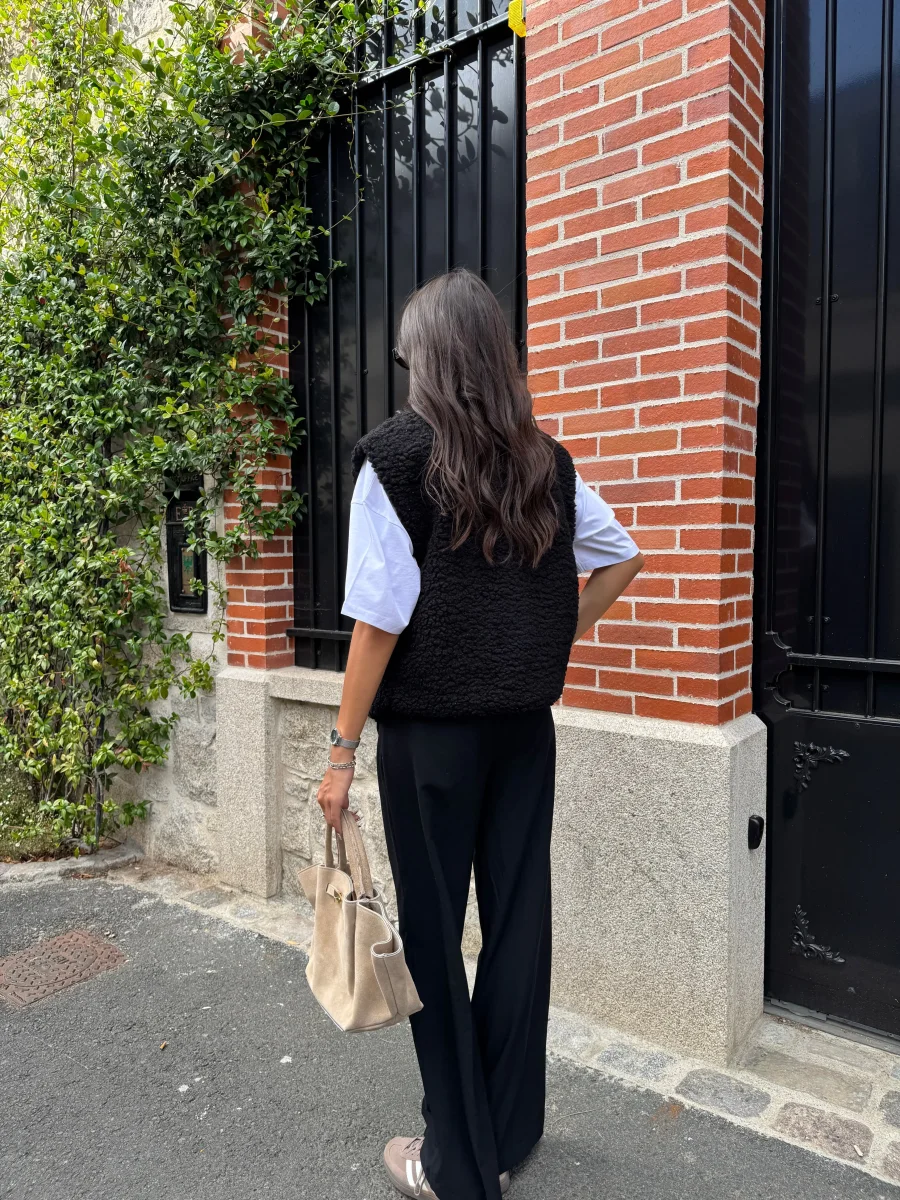 Veste mouton sans manches – Image 4