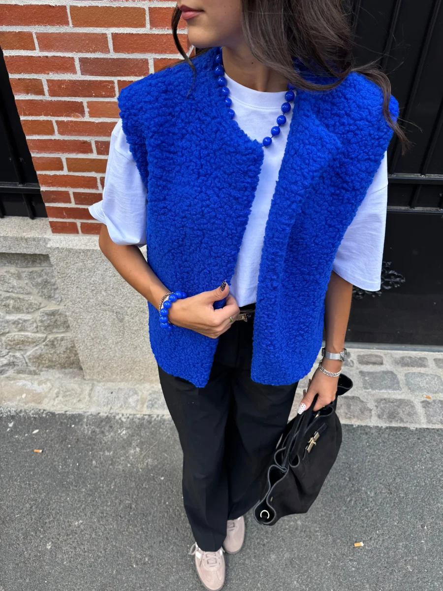 Veste mouton sans manches – Image 5