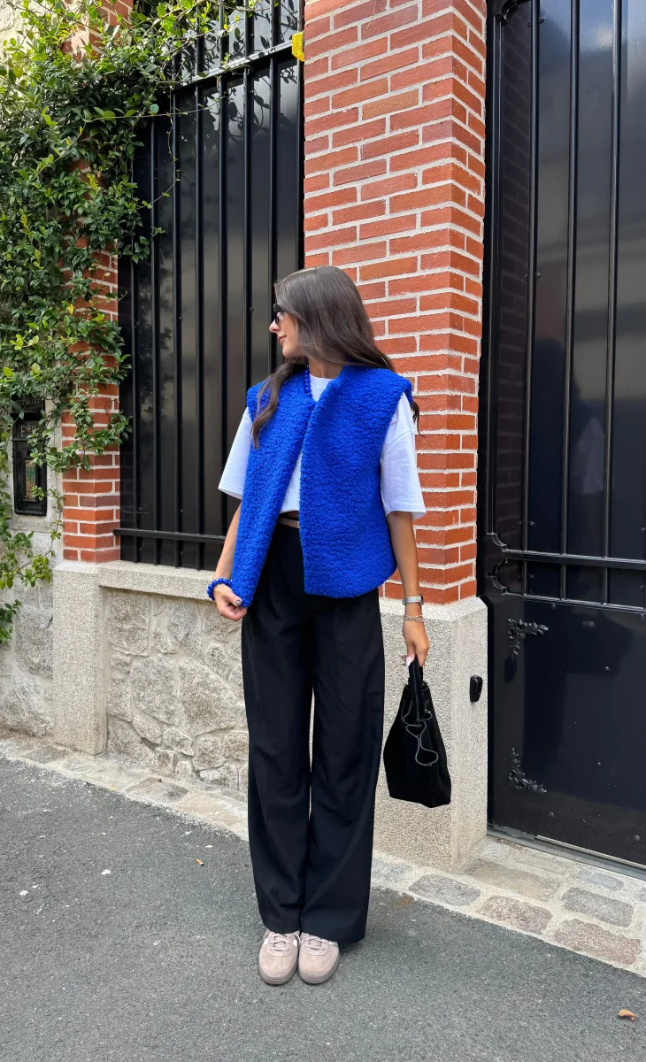 Veste mouton sans manches – Image 9