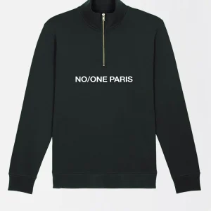 SWEATSHIRT COL ZIP NO/ONE PARIS