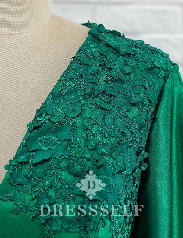 Caftan Robe de Mariage Vert – Image 7