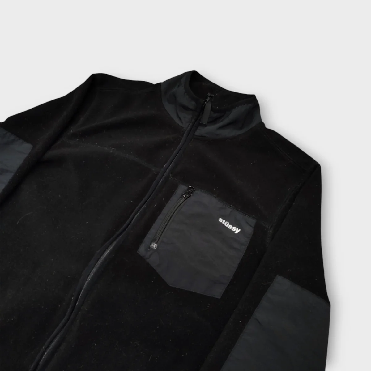 Fleece Stussy noir - S – Image 3