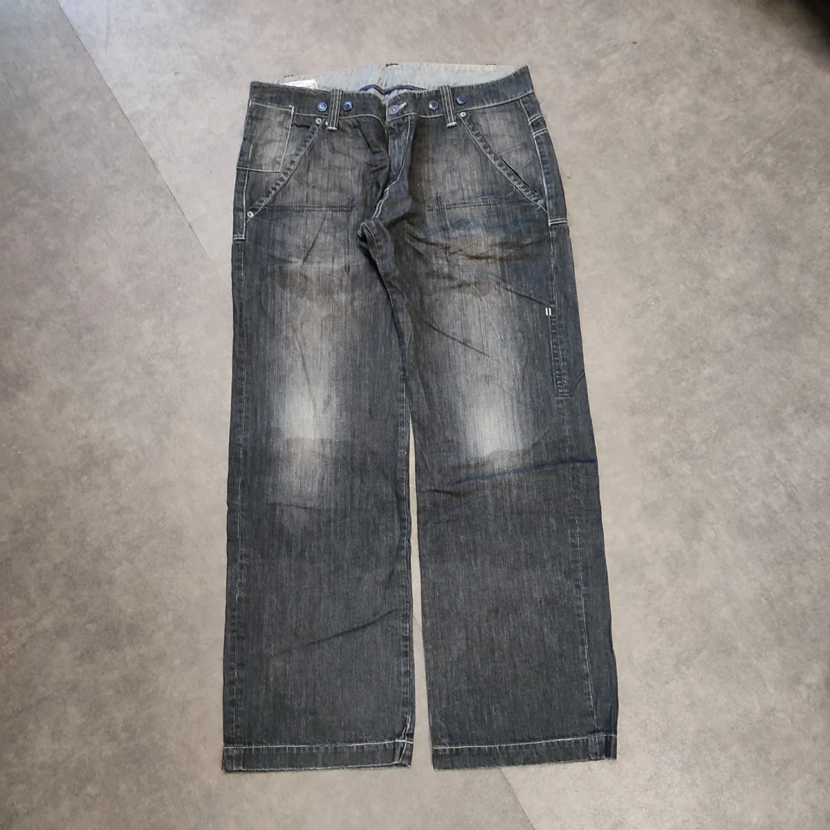 Baggy noir Rifle W38 - FR48