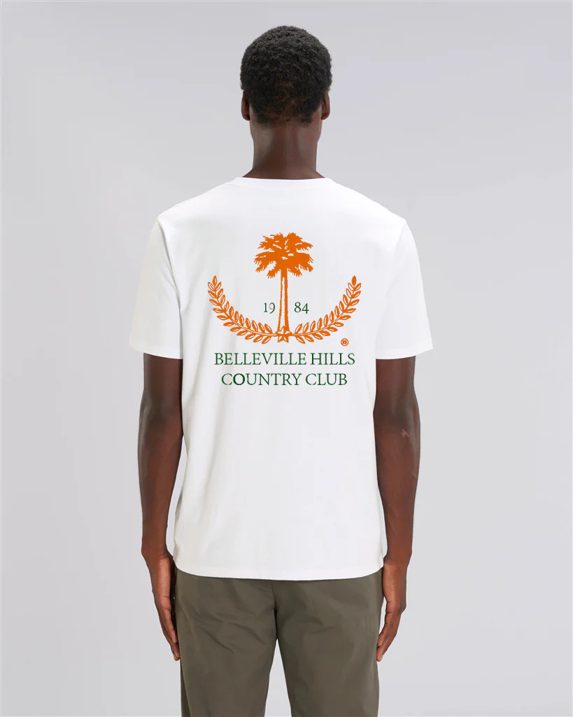T-SHIRT BLANC "COUNTRY CLUB" – Image 3